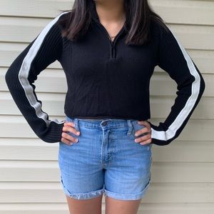 Collar Sweatshirt